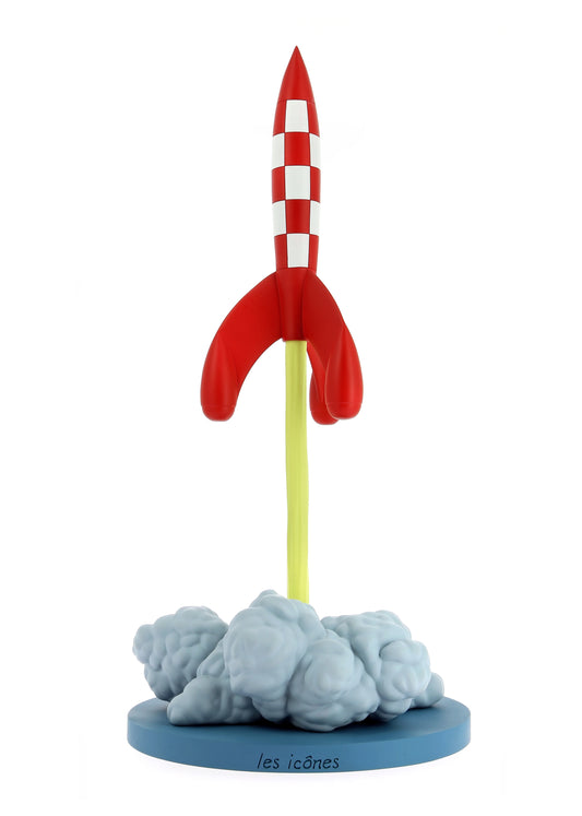 Tintin Resin Collectible – Icons Series: Take Off Rocket