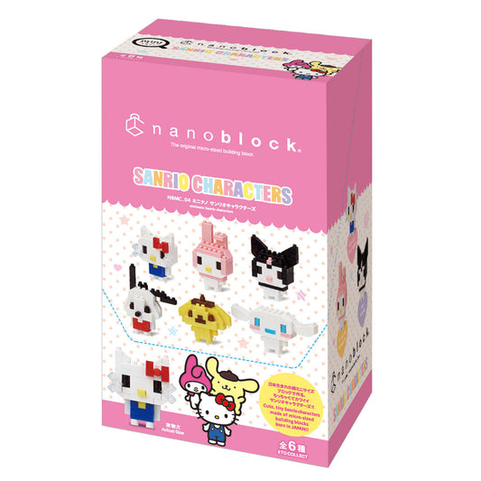 Sanrio Characters Mininano Blind Bag Building Block (6-in-1 box)