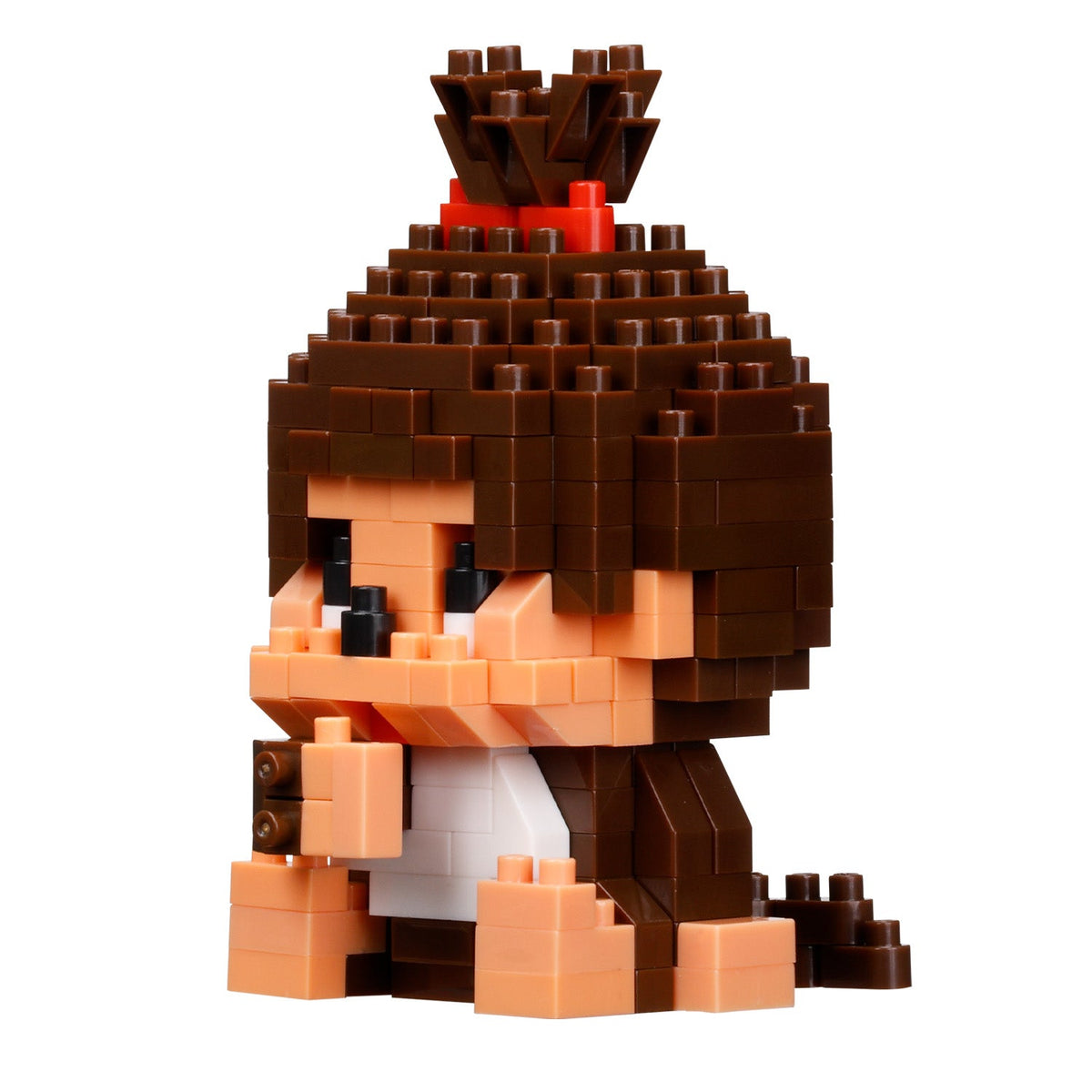 Completed Monchhichi-Chan nanoblock model