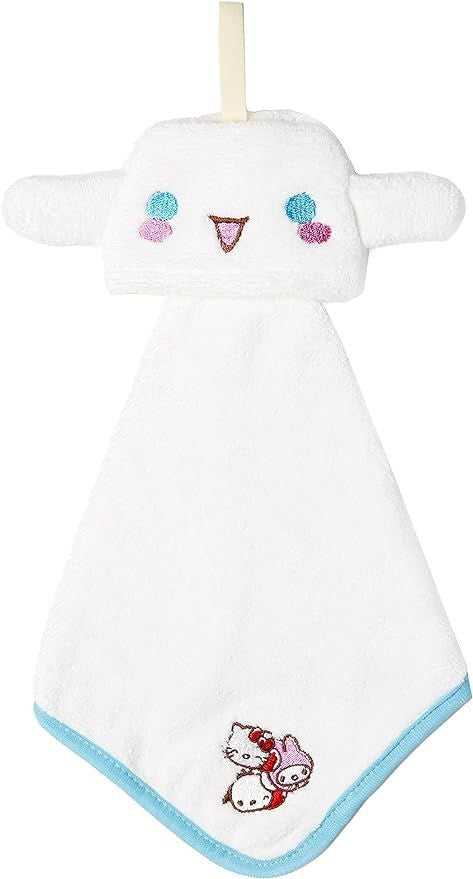 Cinnamoroll hanging loop microfibre hand towel