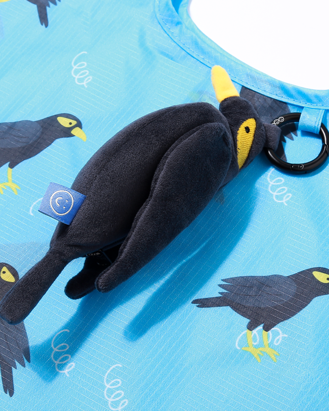 Mynah Bird Plushie Large Reusable Bag