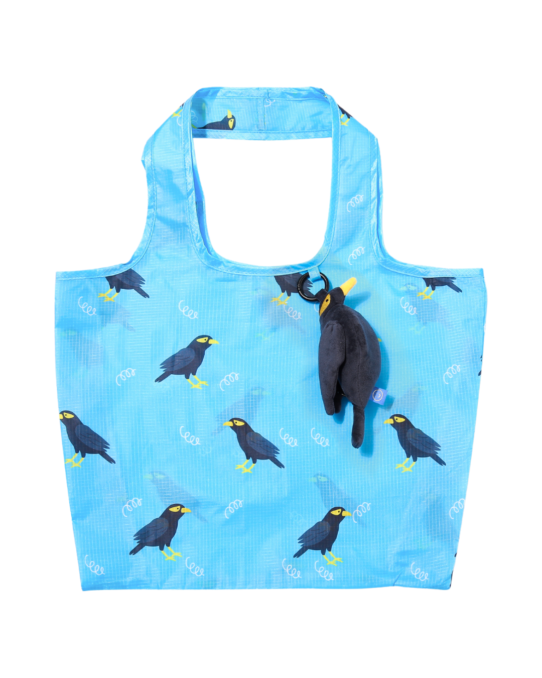 Mynah Bird Plushie Large Reusable Bag