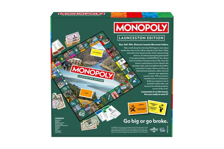 Monopoly Launceston Edition Board Game