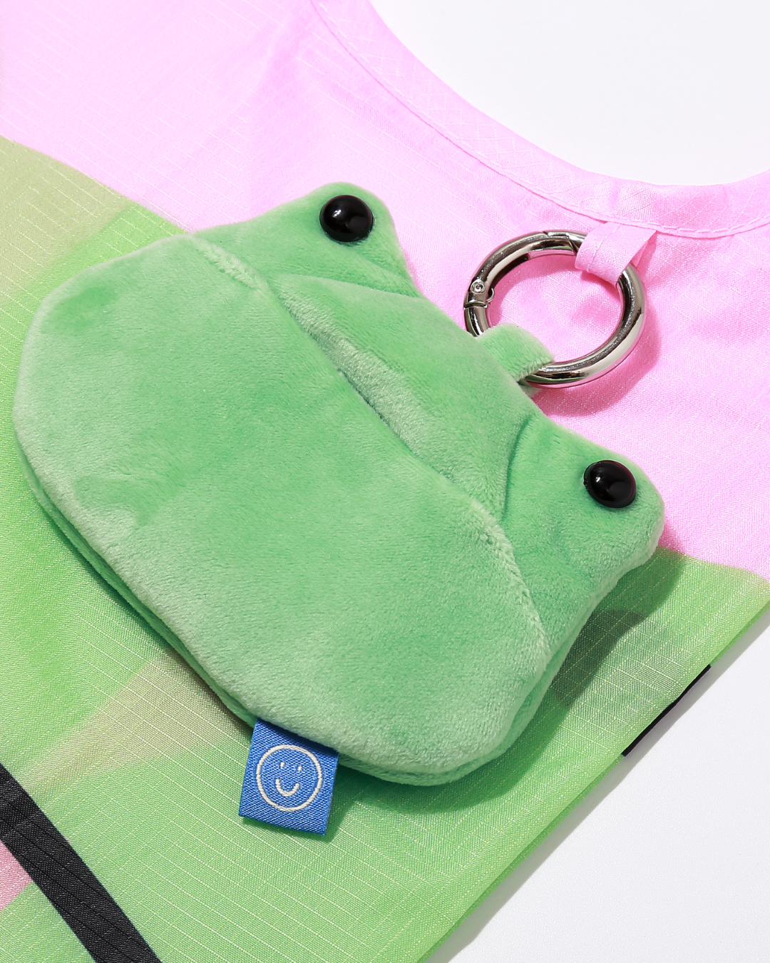 Frogile Frog Plushie Medium Reusable Bag
