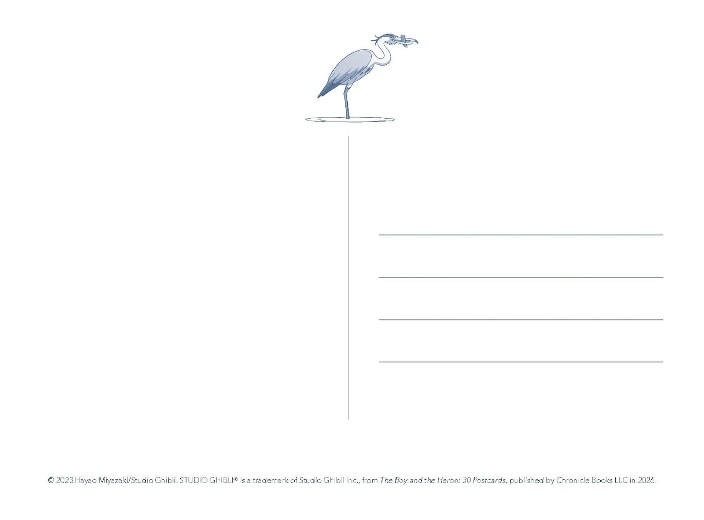 The Boy and the Heron: 30 Postcards
