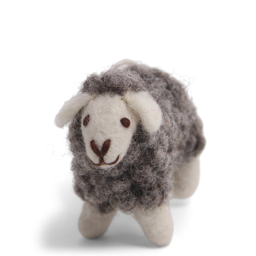 Sheep Mini Grey Decoration