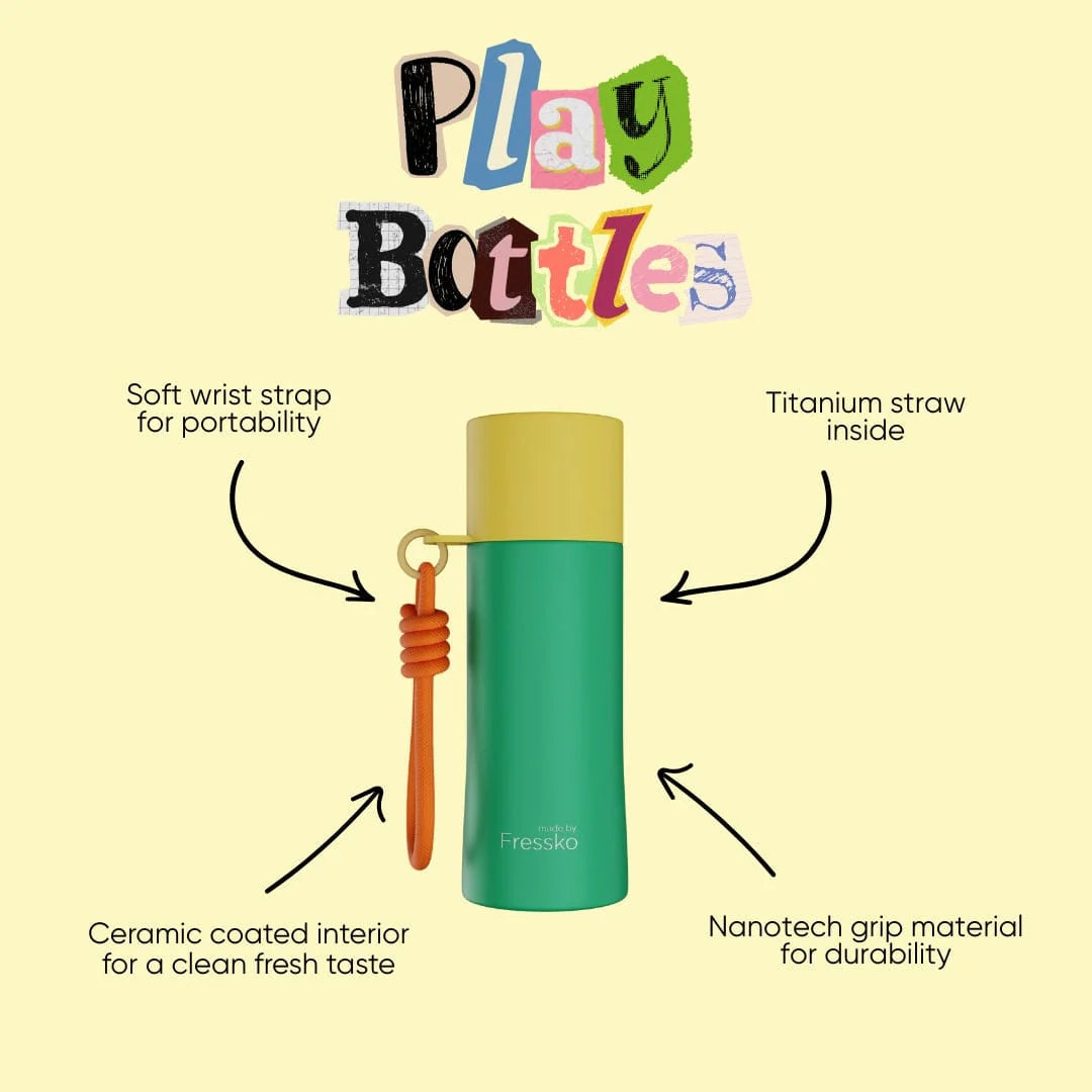 Fressko Play Bottle 420ml - Ceramic Snap
