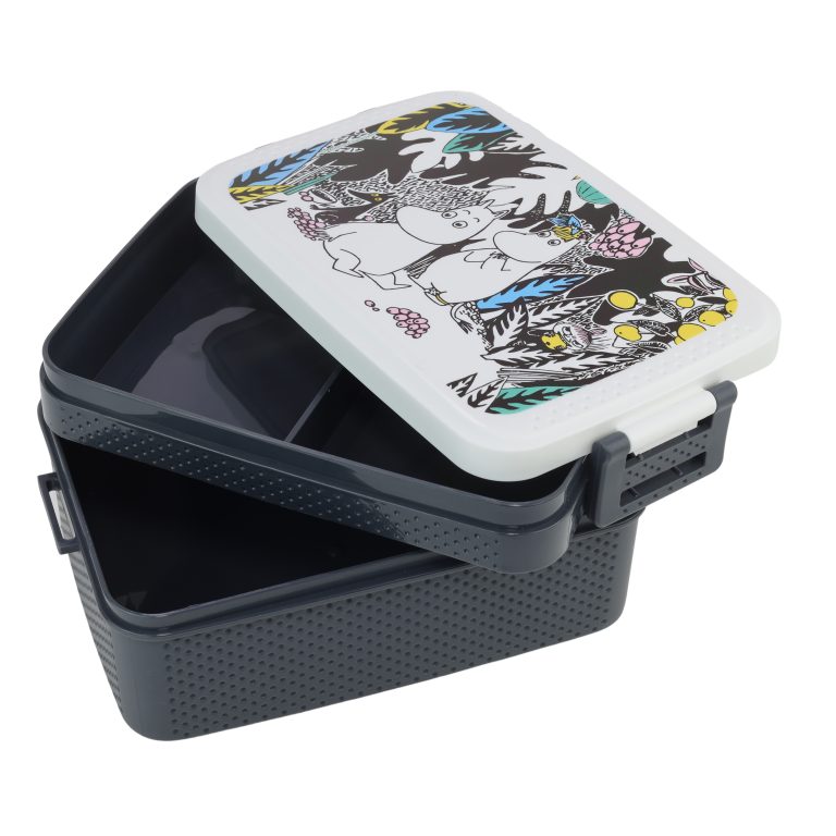 Moomin Jungle Lunch Box – Grey