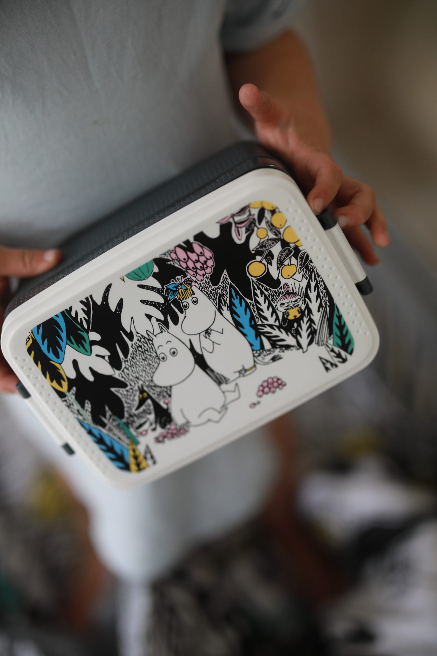 Moomin Jungle Lunch Box – Grey