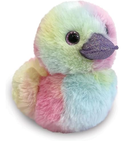 Rainbow Duckee Plush 18 cm