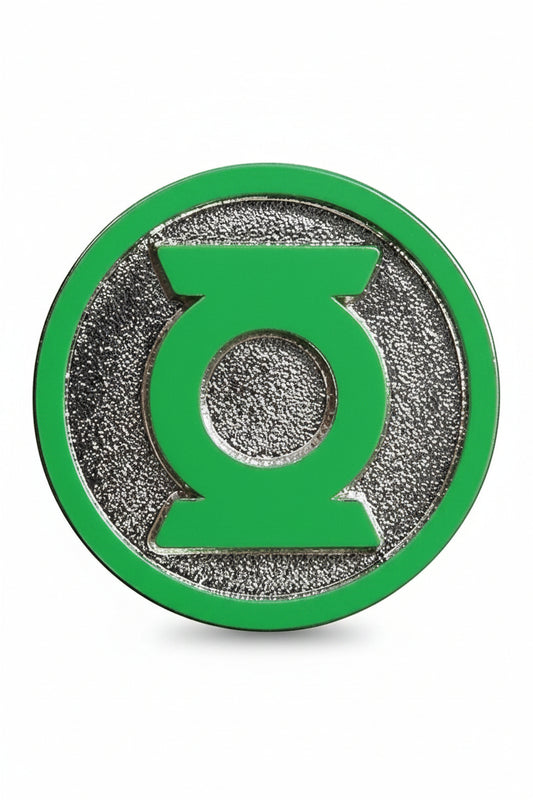 Green lantern lapel pin
