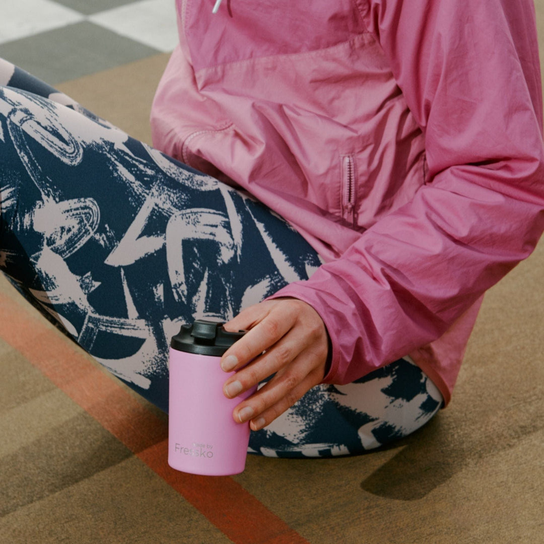 Reusable Cup Ceramic Camino Bubblegum 12oz 340ml