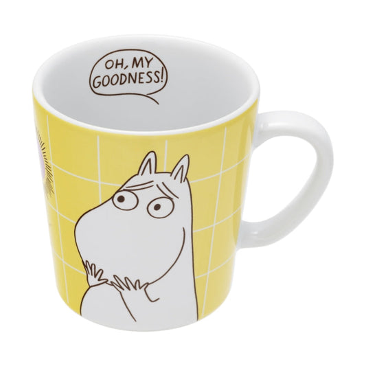 Moomin Arabia – Moomin Pop Mug (Snufkin / Check)