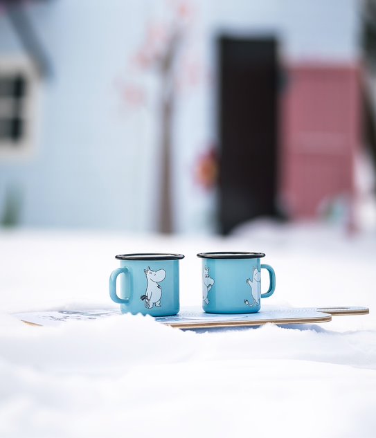 Moomin Retro Enamel Mug 250ml - view 5