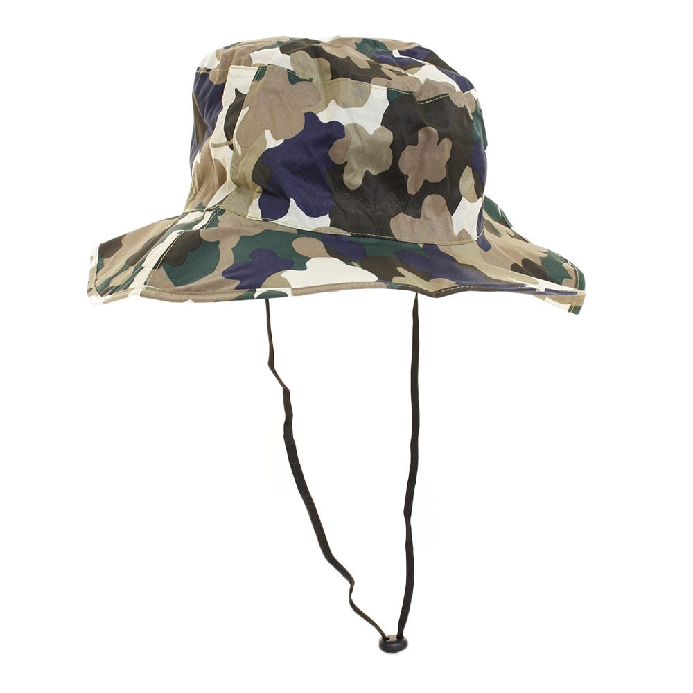 Packable UV Bucket Hat – Camo / Floral