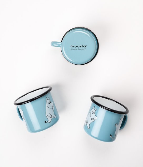 Moomin Retro Enamel Mug 250ml - view 3