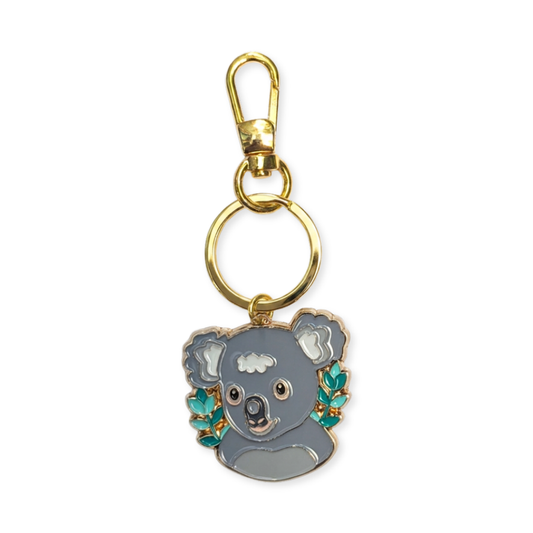 Koala Enamel Keychain