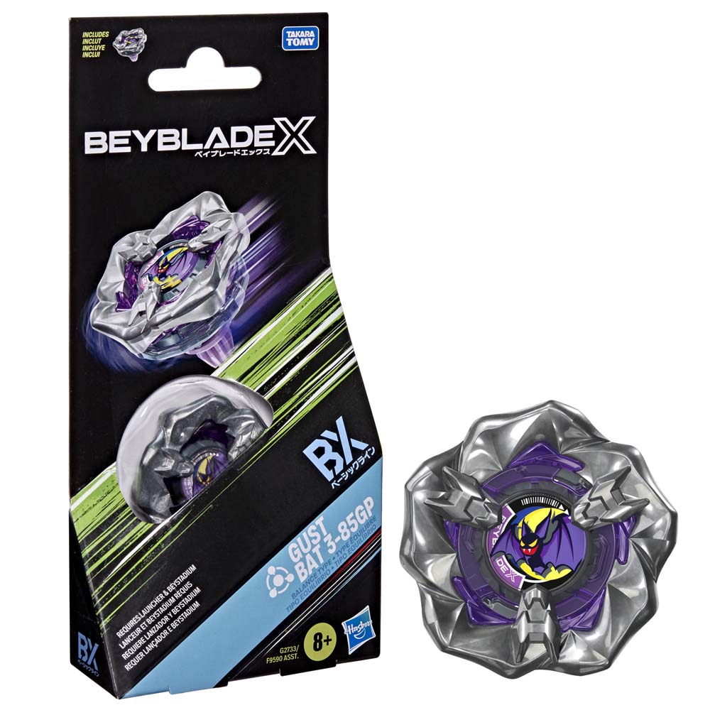 Gust Bat 3-85GP BX booster pack and illustrated top