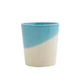 KEEPOT double-layered porcelain cup in Turquoise x Cream