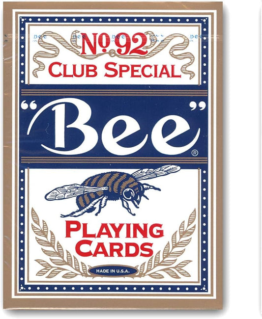 Bicycle Playing Cards - Bee Blue Metalluxe