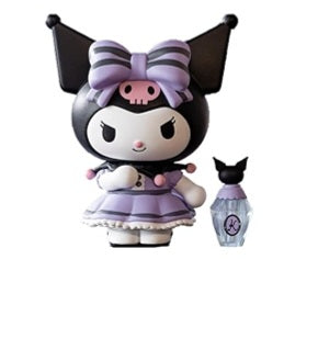 kuromi mini figure- bat bottle