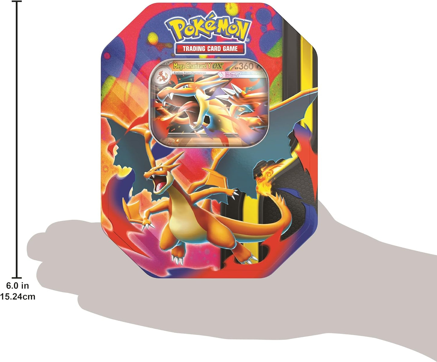 Pokémon TCG: Mega Charizard Y Ex Tin