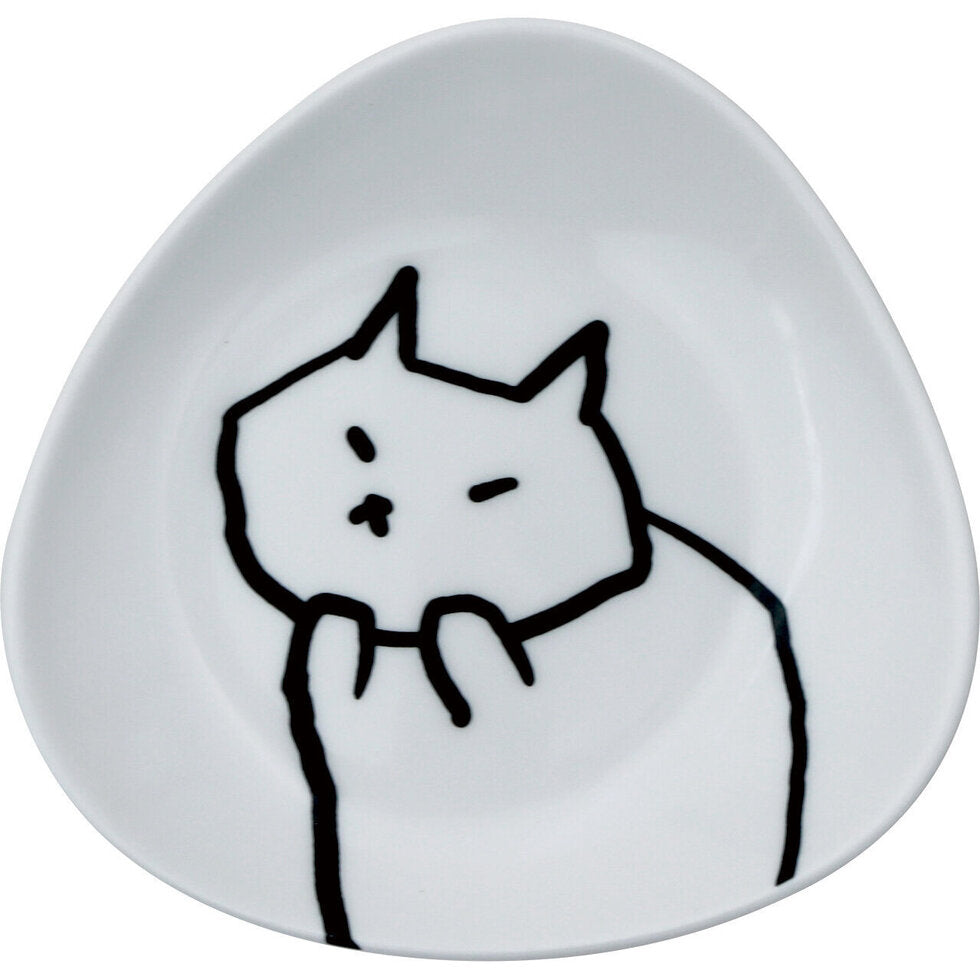 SLEEPING CAT - dish
