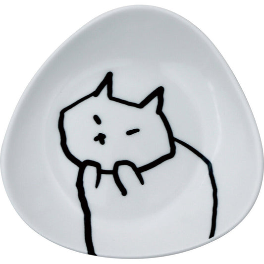 SLEEPING CAT - dish
