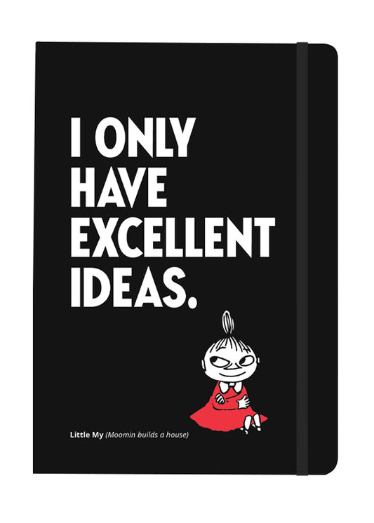 Notebook – Moomin “I Only Have Excellent Ideas”