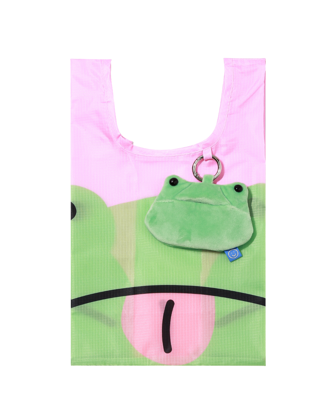 Frogile Frog Plushie Medium Reusable Bag