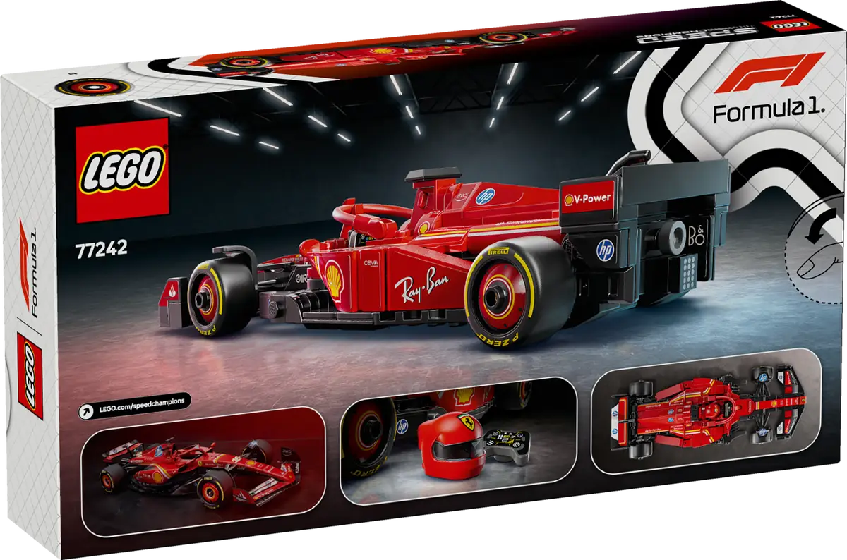 Ferrari SF-24 F1 Race Car Building Set 77242