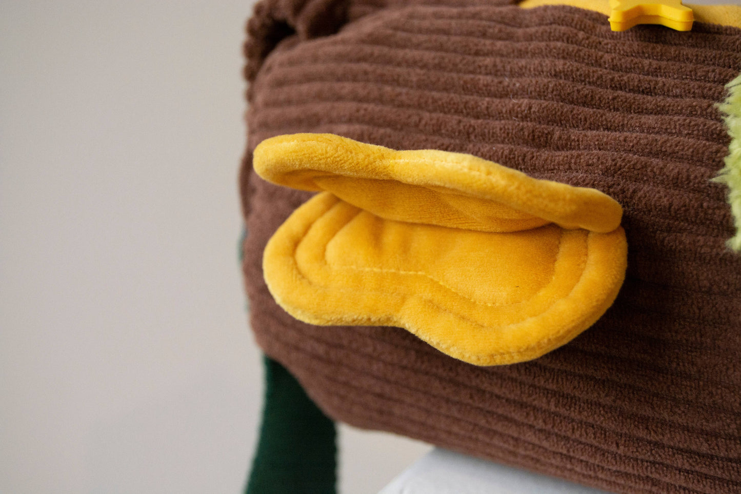 Corduroy Log Bag