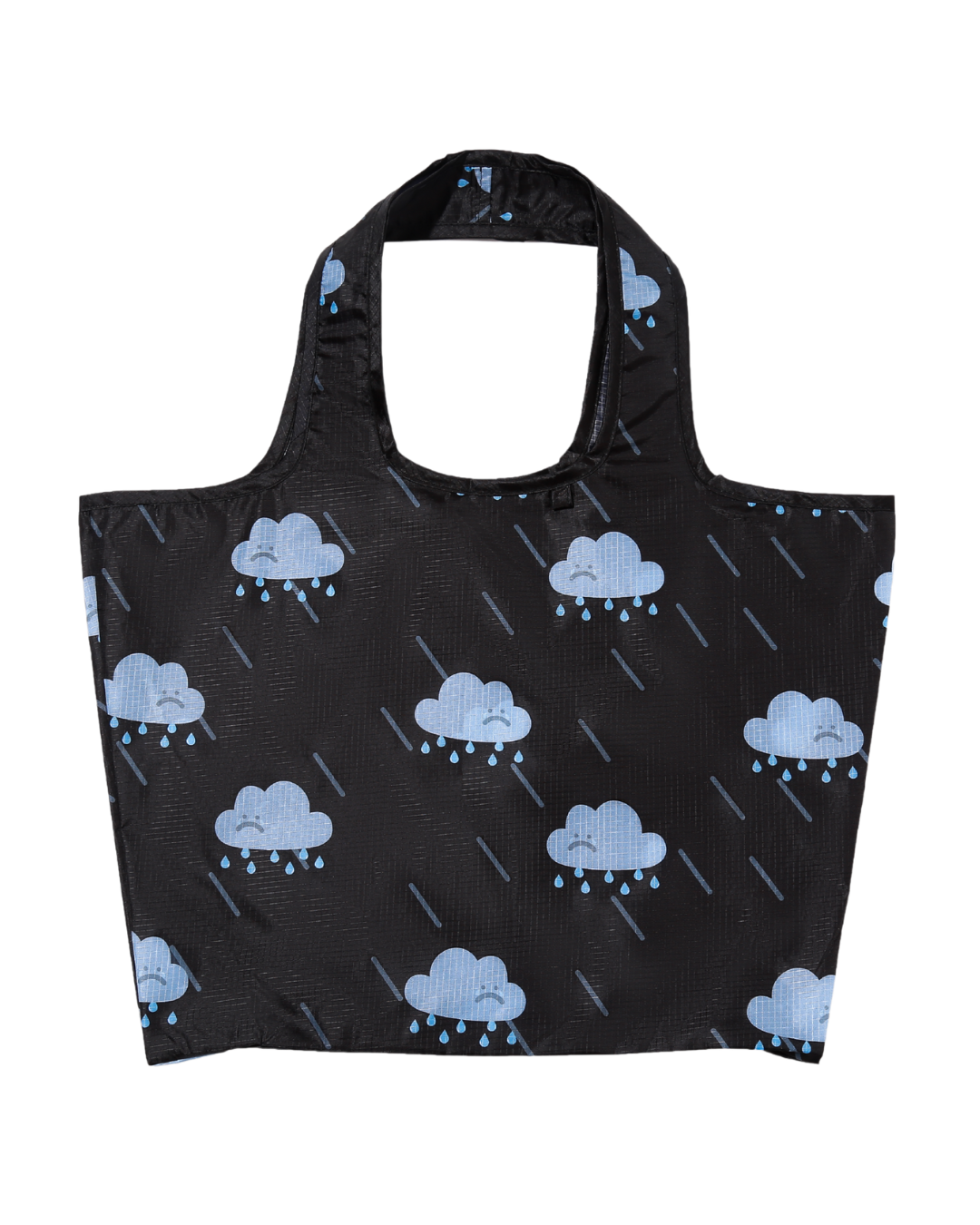 Sad Cloud Plushie Large Reusable Bag