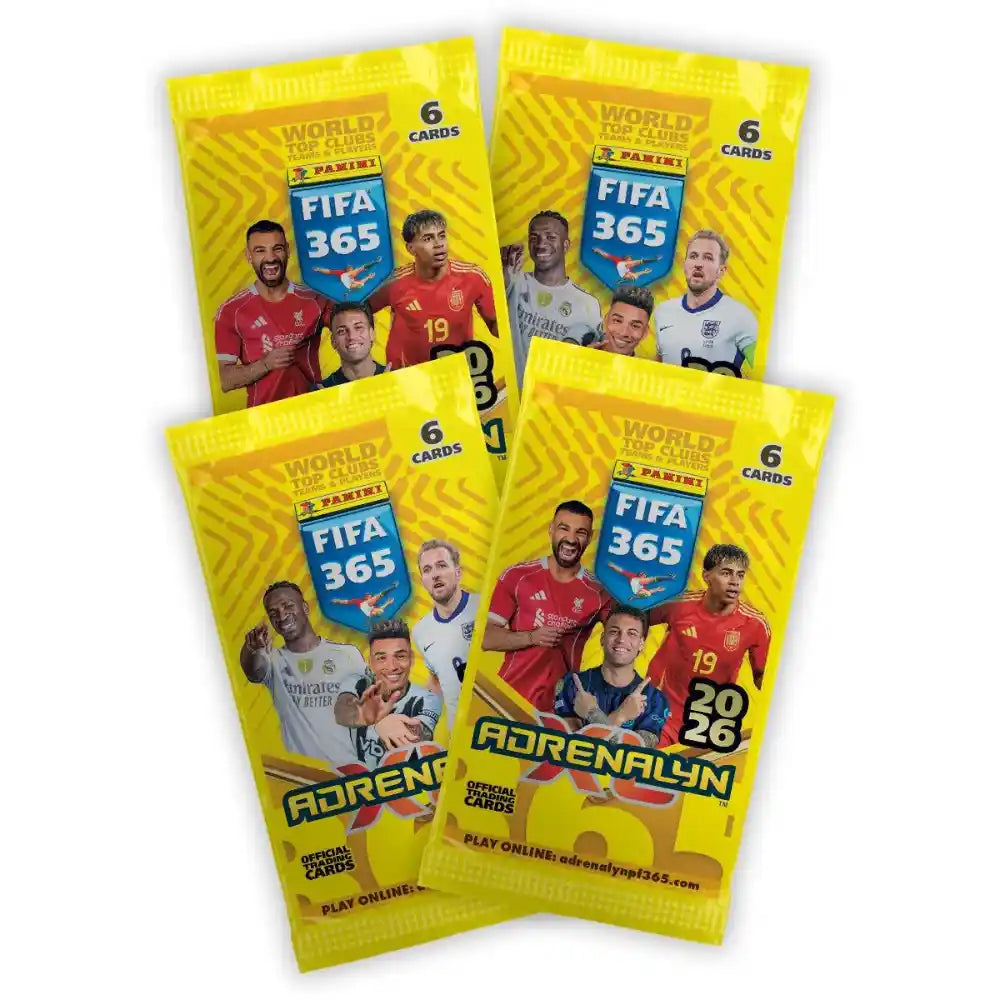 Panini 2026 FIFA 365 Adrenalyn XL Trading Cards Excellence Box