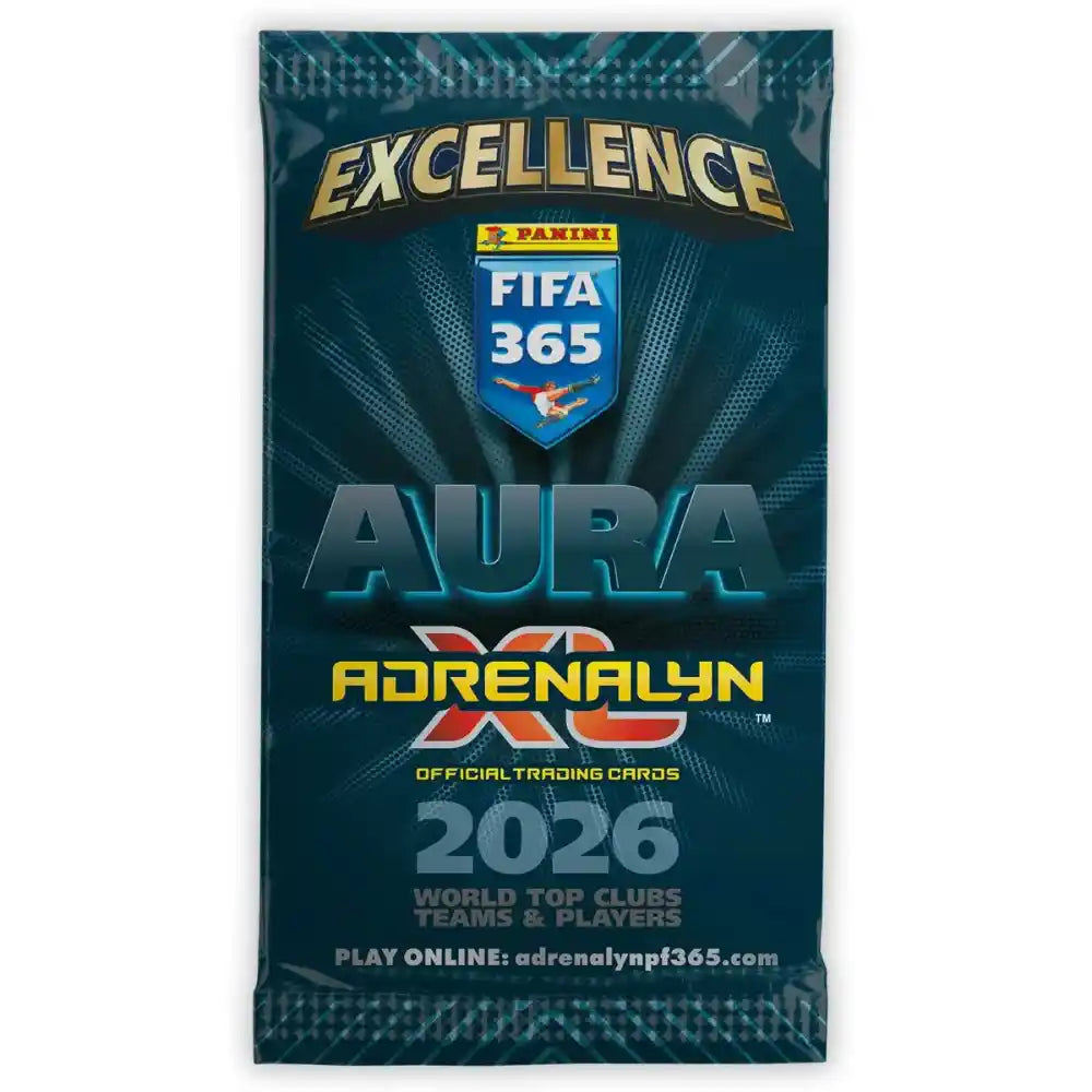 Panini 2026 FIFA 365 Adrenalyn XL Trading Cards Excellence Box
