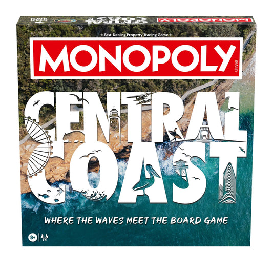 Central Coast Monopoly Board Game