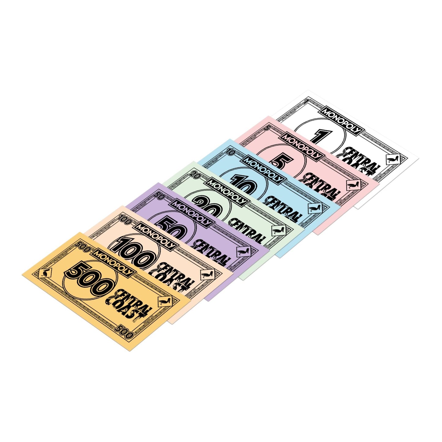 Central Coast Monopoly Board Game