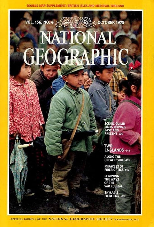 Vintage National Geographic Magazine October 1979