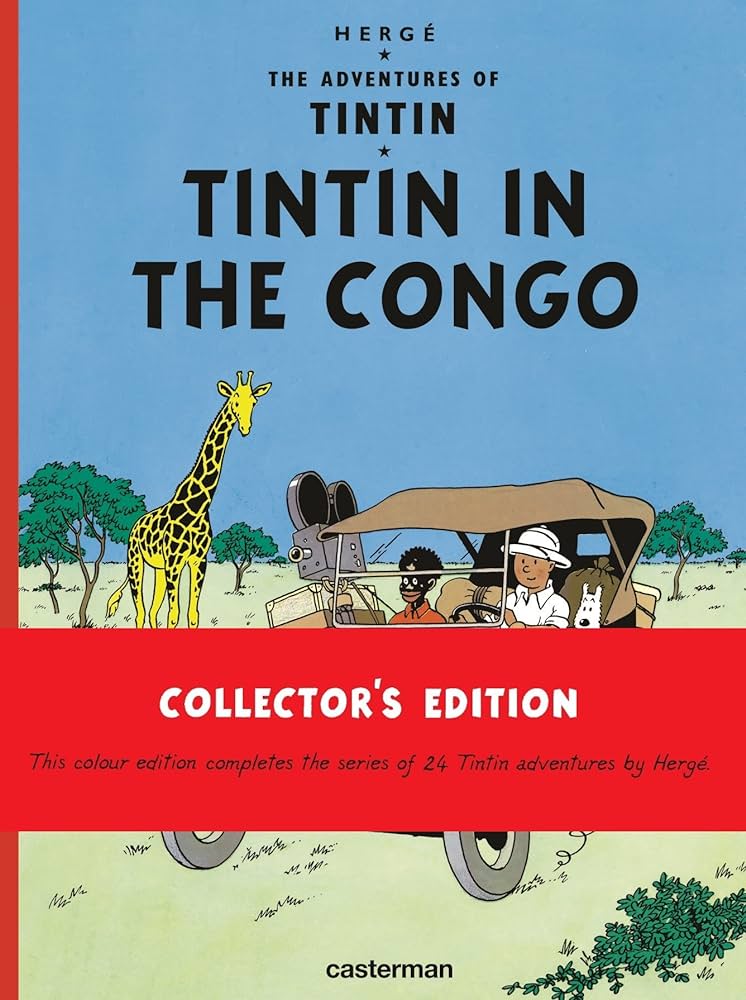 English Album #02: Tintin in the Congo (Hard Cover)