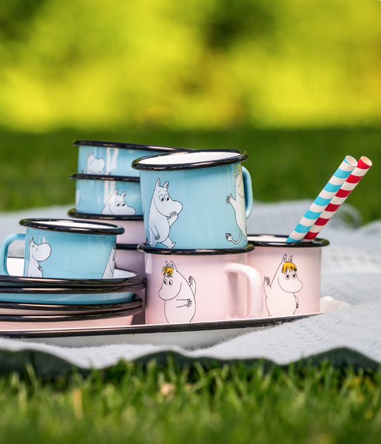 Moomin Retro Enamel Mug 250ml - view 4