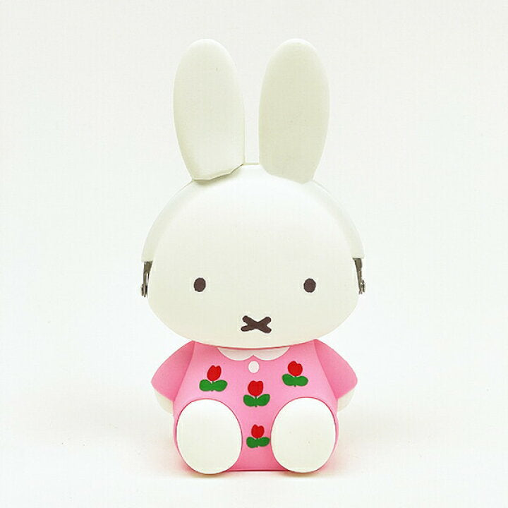 3D POCHI Miffy - pink dress - Silicone Standing Pouch