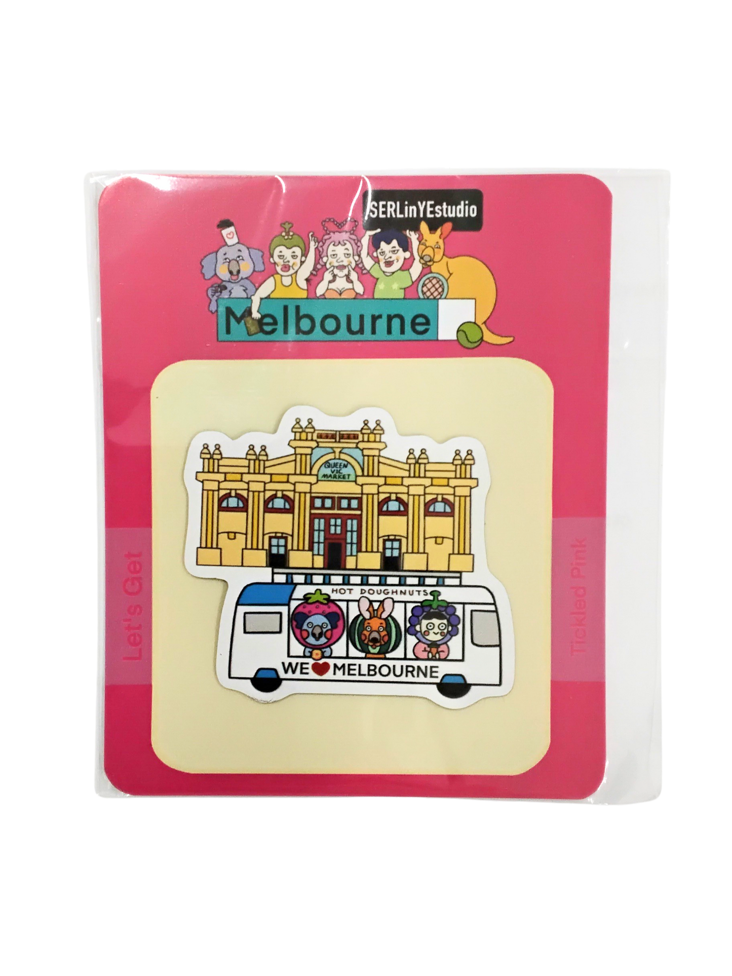 Melbourne Magnet – We ♥ Melbourne (Queen Vic Market)