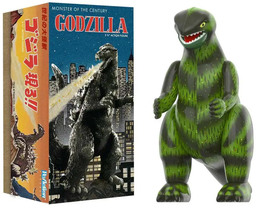 Godzilla Retro Marusan Tin ReAction Figure - 9.5 cm