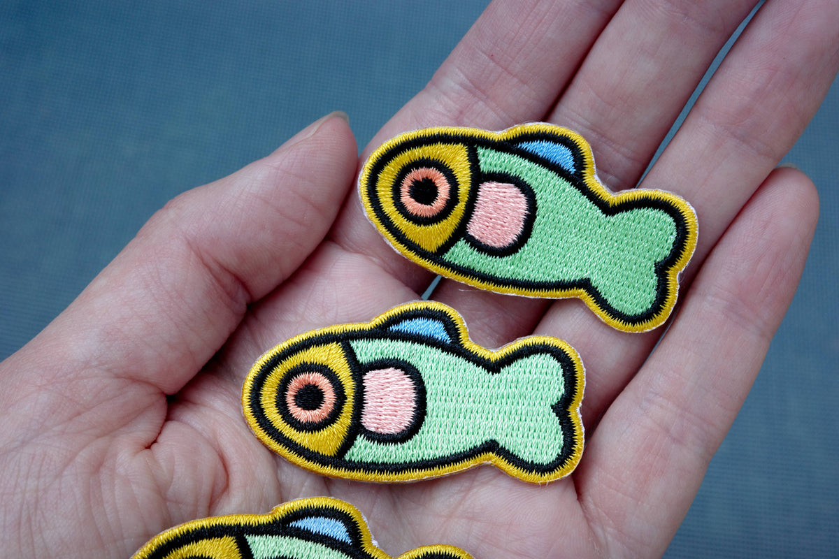 Fruity Fish Patch detail view 3