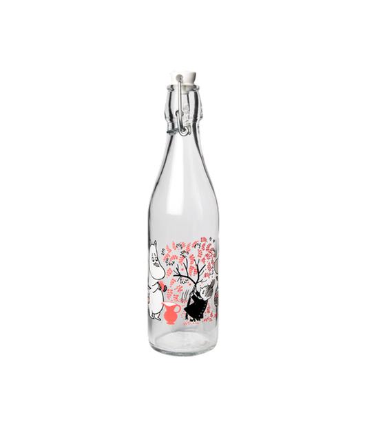 Moomin Berries Glass Bottle 500ml