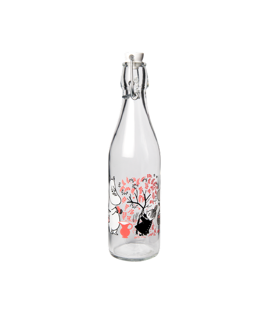 Moomin Berries Glass Bottle 500ml
