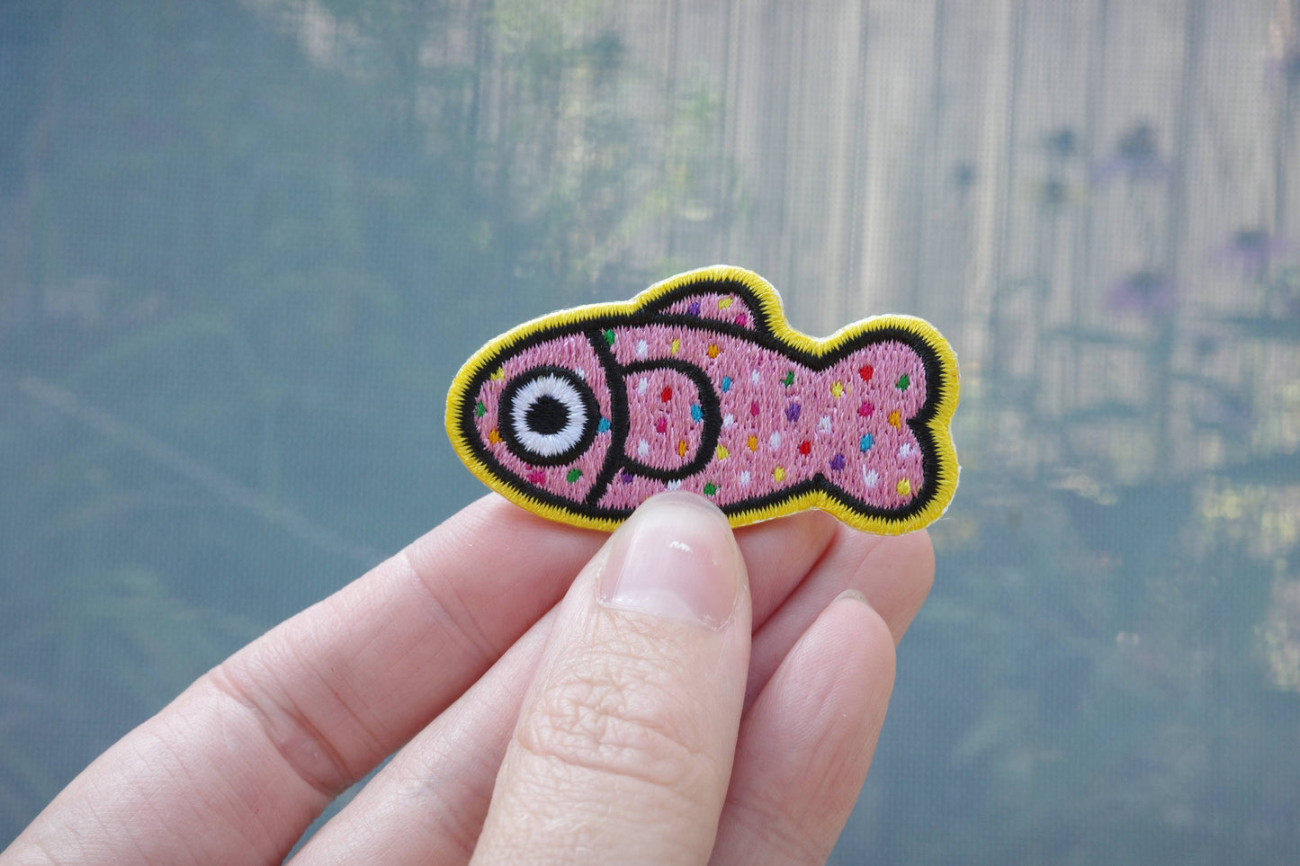 Cracker Fish Patch detail view 4
