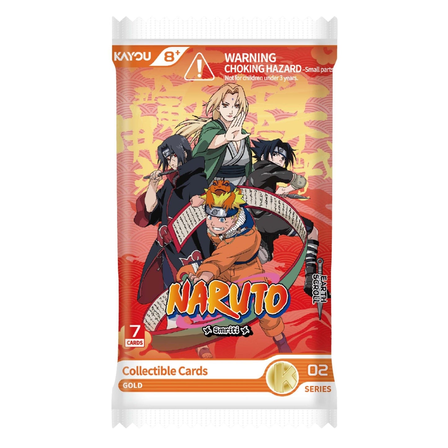 Naruto Smriti Series 2 Earth Scroll Booster Pack