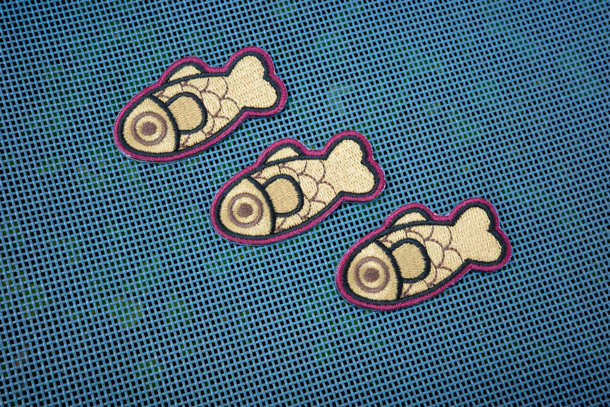 Taiyaki Fish Patch detail view 3