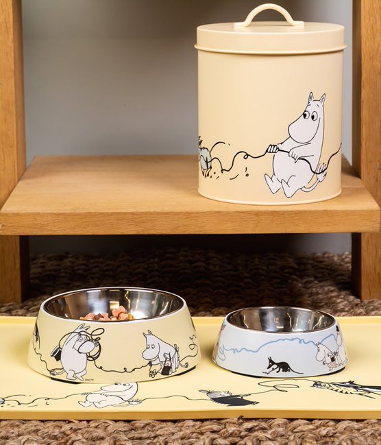 Moomin Yellow Pet Bowl Medium - view 6
